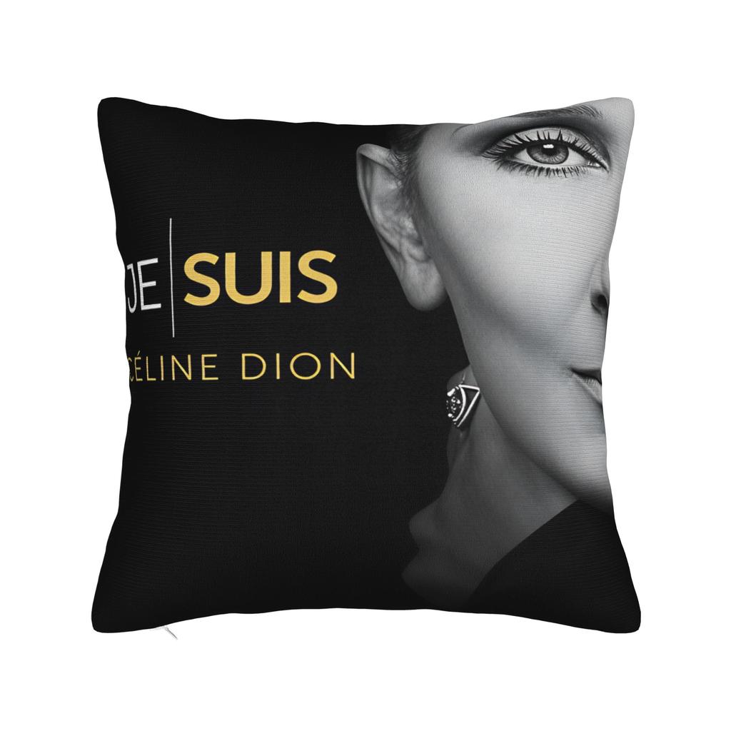 Celines Dions Paris 2026 Pillowcases  Cute Funny Pillow Case For Living Room Sofa Design Pillow Cover