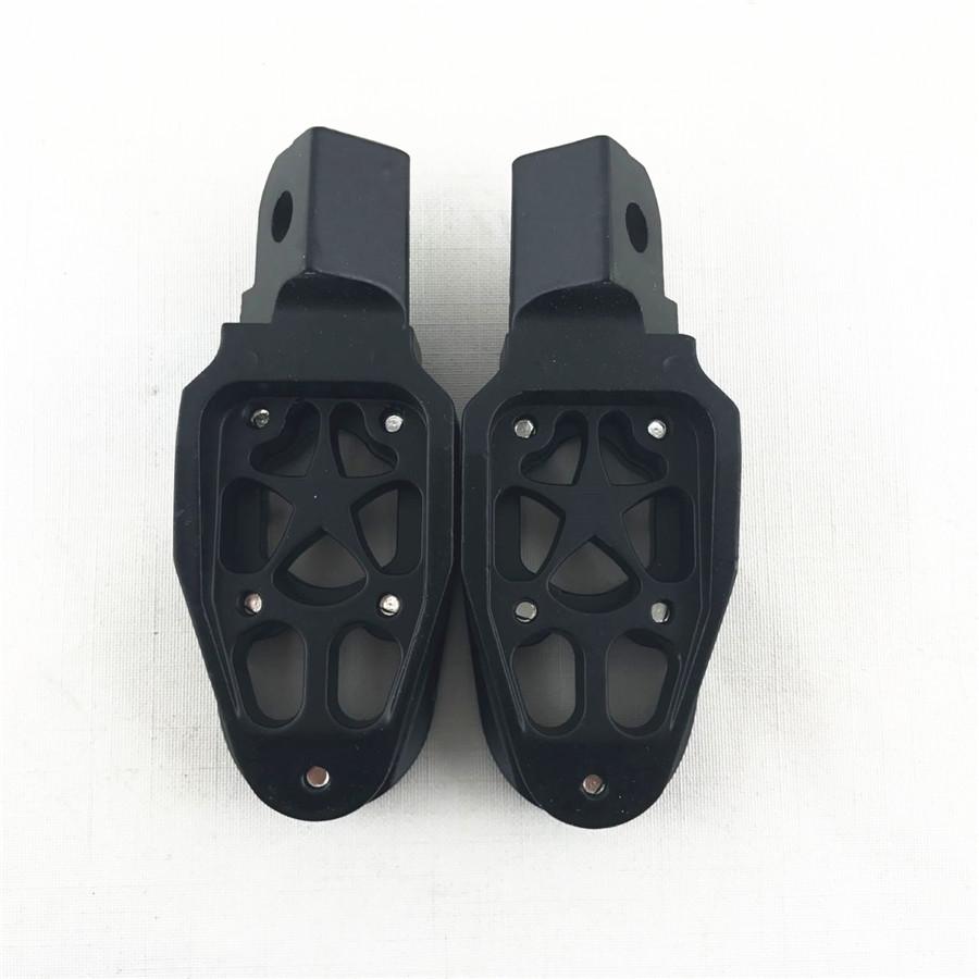 Aluminum Motorcycle Footrests Foot Peg Mount Pedals for Dirt Bike Star Styling