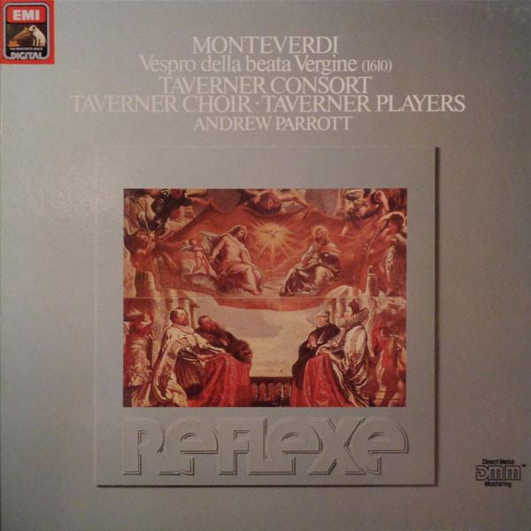Виниловая пластинка CLAUDIO MONTEVERDI TAVERNER CONSO Vespro Della Beata Vergine 1610 2701293 His Masters Vo 1984 Европа Классика Б/у