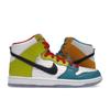 froSkate X Dunk High SB All Love No Hate Unisex Sneakers Multi-Color White Metallic-Gold DH7778-100