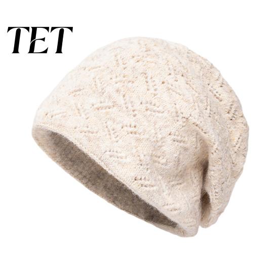 Thickened Knitted Beanies for Women Winter Knit Women, Thick Slouchy Skull Cap with Diamond Thermal Protection Hat Severe Cold Texture, Soft Warm Cozy