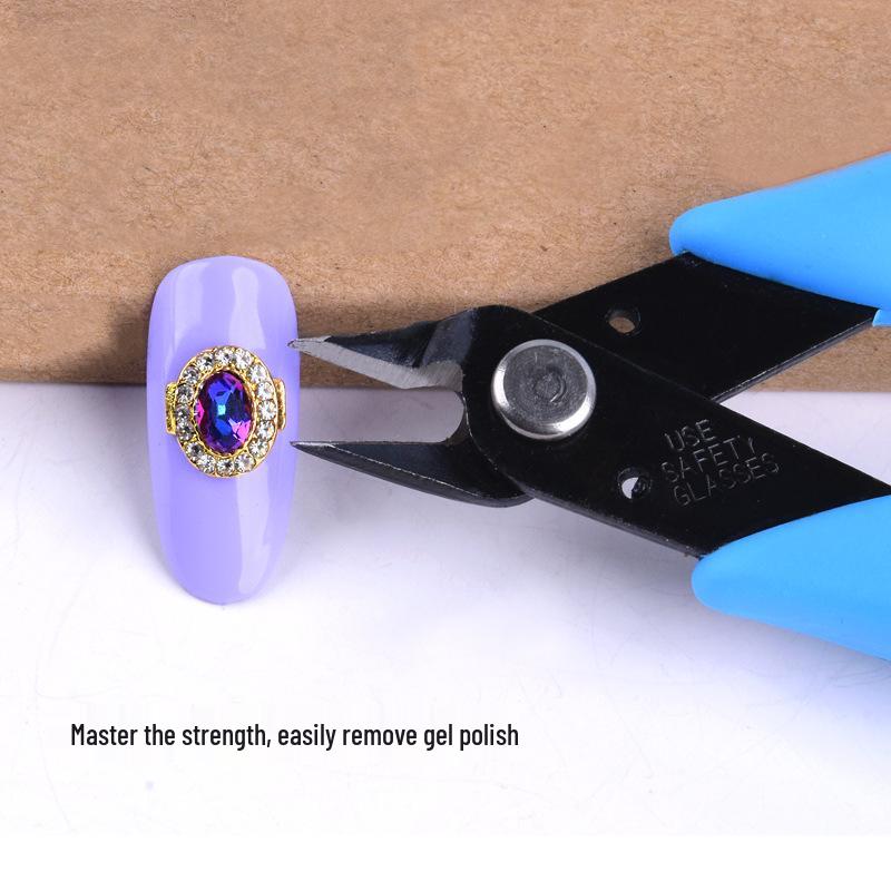 Nail Art Heavy-Duty Diagonal Pliers & Drill Removal Tool Set