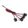 RC Car LED Light 16LED 4 Lamp Headlights High Brightness Front Spotlights for 1/10 RC Crawler for Ax