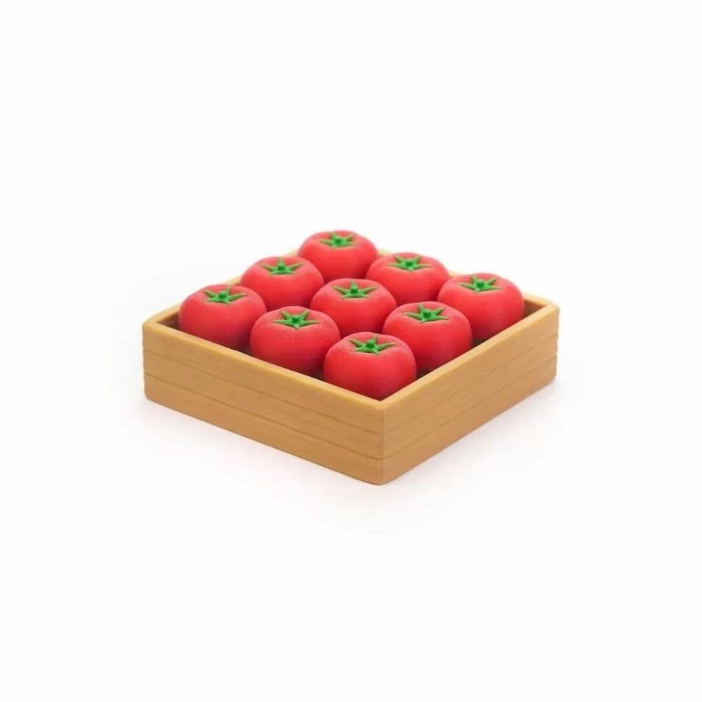 Fruit Biscuit Fidget Keyboard Keychain Simulation Stress Relief Toy Fidget Keychain For Adult