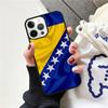Чехол для телефона с флагом Боснии и Герцеговины для iPhone 17 Air 15 16 14 13 12 Pro Max 11 Pro Max Plus Coque Shell