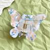 Durable Hair Claw Clip Colorful Hair Barrettes Elegant Butterfly Hair Clip  Women