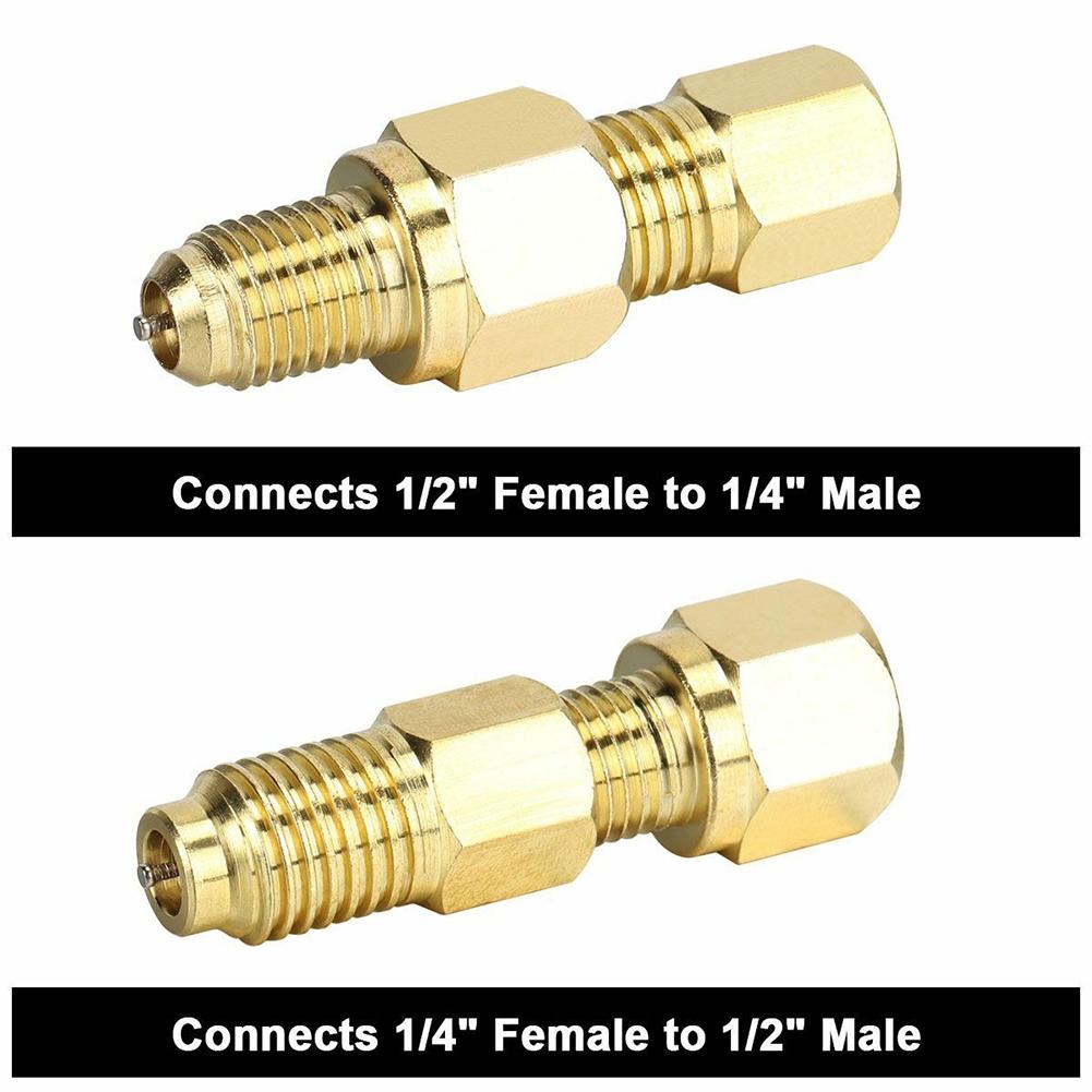 1/2" Штекерный адаптер Acme 1/4" Раструбный латунь
