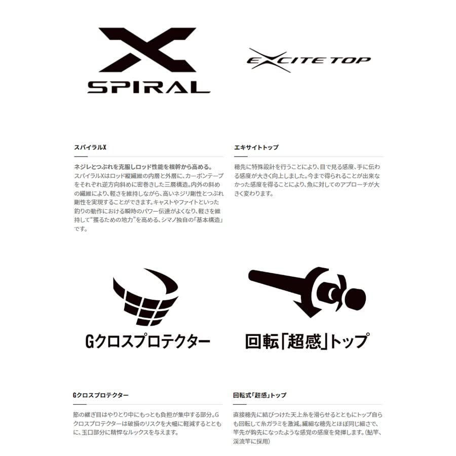 SHIMANO 23 Pro Select Kodachi 75-80Z