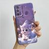 Phone Case for Samsung Galaxy M15 5G F15 5G Fashion Painted Half-wrapped Case Soft Silicon Cases E156 M156 Protection Back Cover