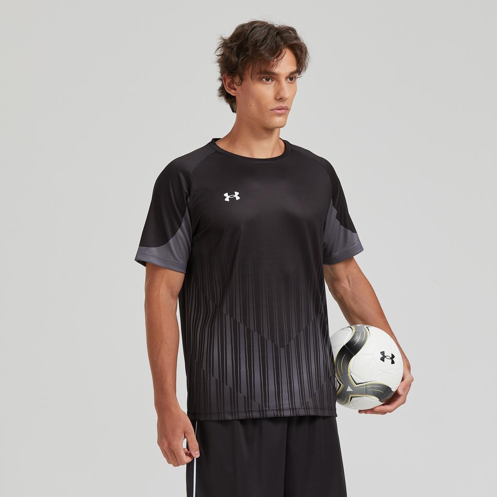 Under Armour Minimalist Logo Comfortable Crew Neck Printed American Vintage Short Sleeve T-Shirt Unisex T-Shirts Black 24500507-001