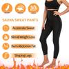 Женские термошорты для похудения, леггинсы для тренировок с контролем живота, бодишейпер, тренировочные брюки для сауны