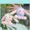 Soft And Cuddly Cartoon Bunny Plush Toy Keychain Perfect For Girls And Collectors