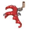 Bow Release Aids Aluminum Alloy Sensitivity Adjustable 4 Fingers Compound Bow Release Aids Red
