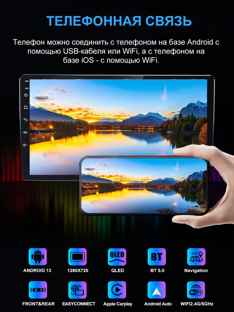 Автомобильный видеоплеер Toyousonic для Subaru Forester 2015-2018, GPS-навигация, встроенный DSP, CarPlay, автомагнитола, головное устройство Android