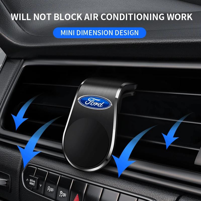 Новый Горячий Магнитный Держатель Телефон Стенд На Вентиляционное Отверстие Гравитационный Автомобильный Крепление Поддержка Для Ford Ranger C-Max S-Max Focus MK3 Galaxy Mondeo Tran