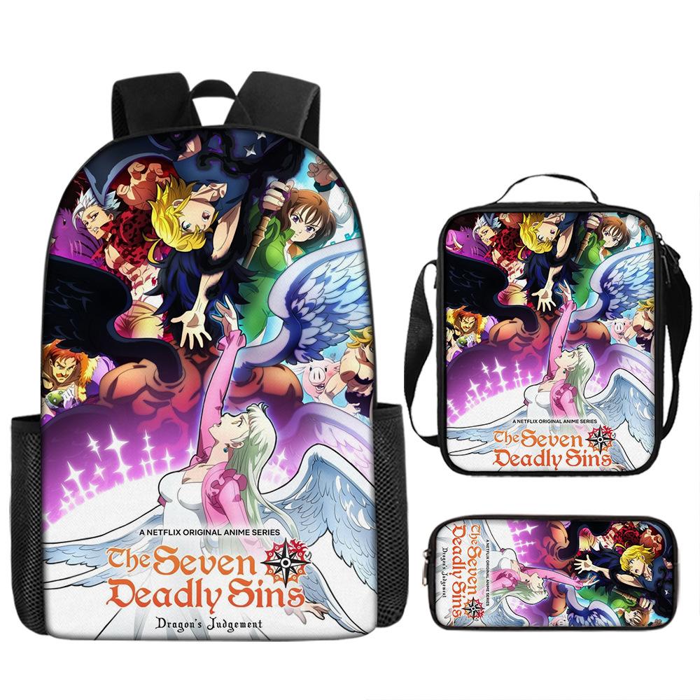 Аниме-рюкзак Kingdom Hearts, европейский и американский школьный рюкзак.
