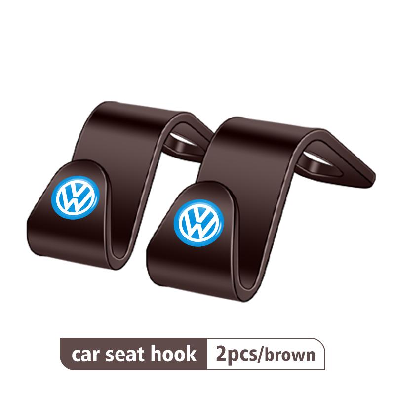 Car Seat Pillow Rod Hook PP Material Auto Back Seat Organizer For Volkswagen VW Scirocco Passat Polo B5 B6 B7 CC Tiguan Sharan zj2