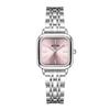 Stainless Steel Watch Women's Ins Style Simple Student Quartz Watch Casual Fashion Versatile Luxury Small Square Wristwatch
