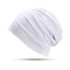 Hip-Hop Knitted Bonnet Hat Solid Color Running Cap New Slouchy Beanie  Unisex Men Women