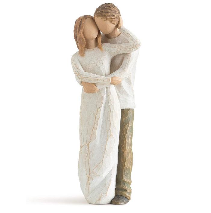 Фигурка из смолы Willow Tree Вместе Подарок для пар и друзей Элегантный современный декор