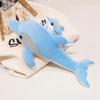 Marine Life Dolphin Mom-Child Stuffed Toys Simulation Dolphin Sofa Pillow  Kids Birthday Christmas