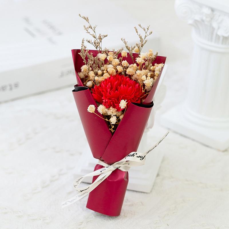 Мини-маленький букет из сухоцветов, сухая роза, ванна, цветы для тела, декор, товары для вечеринок, цветочное мыло, свадебное украшение, подарок, лучший сделай сам