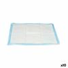 Puppy Training Pad 60 X 60 Cm Blue White Paper Polyethylene (10 Units)