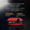 Автомобильный пуско-зарядное устройство Power Bank, пиковый ток 1000 А с компрессором для шин, воздушным компрессором и светодиодной подсветкой