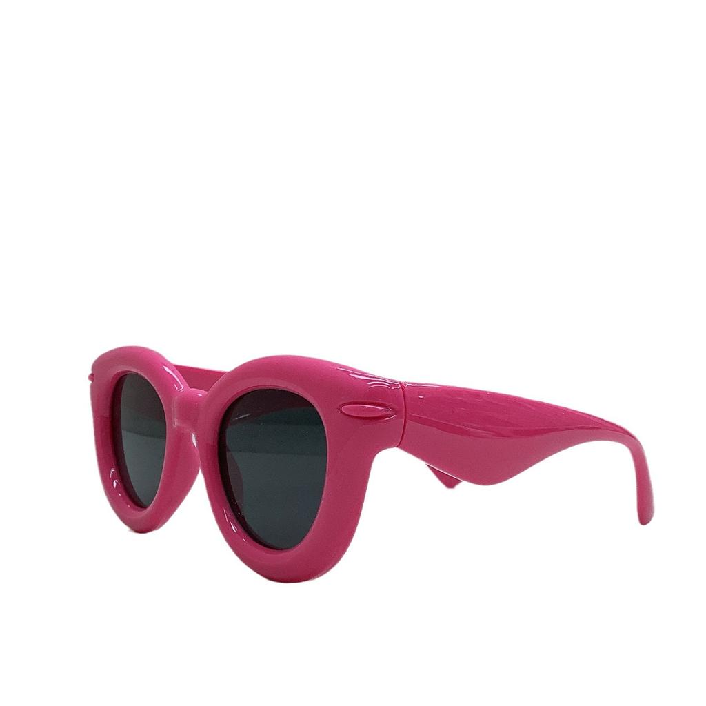 Cute Big Frame Baby Sunglasses Trend Concave Children'S Sunglasses Children'S Glasses