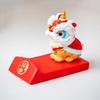 Year of The Horse Lion Dance Ornaments Lion Dance Mobile Phone Stand  Spring Festival