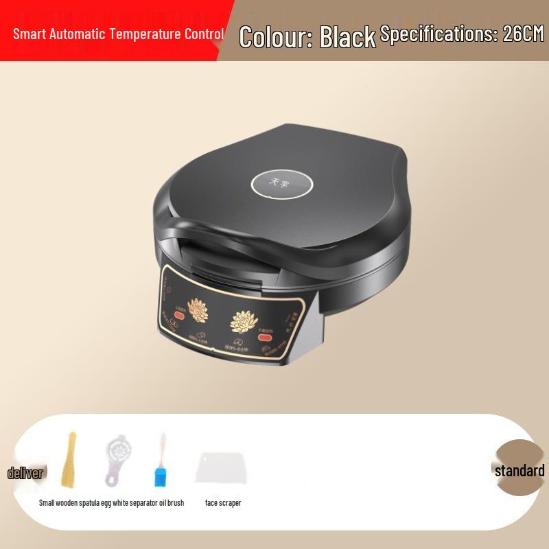 Multi-Functional Electric Griddle: Double-Sided Heating for Frying, Grilling & Pancakes, Large, Deepened, Automatic