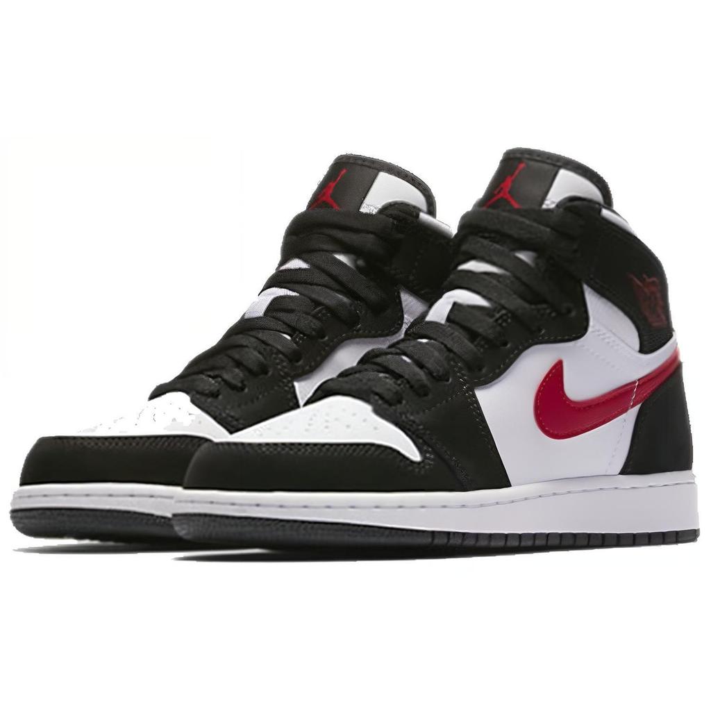Jordan 1 Ретро Высокие Черно-Красно-Белые BG 705300-020