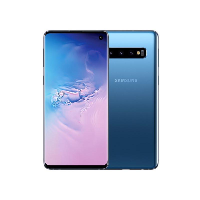 Восстановленный Samsung Galaxy S10 G973F Оригинальный Разблокированный Восьмиядерный 6 ГБ ОЗУ 128 ГБ ПЗУ 16 МП 6,1'' 3400 мАч Смартфон с одной/двумя SIM-картами