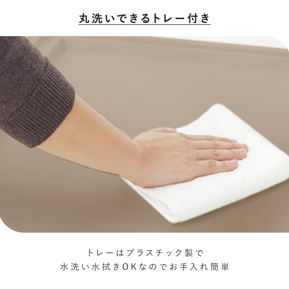 IRIS OHYAMA Dog Circle Woody System Circle Ash Grey SWS-900