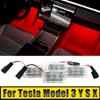 Для Tesla Model 3 Model YSX салона автомобиля подсветка для ног RGB багажного отделения автомобиля HD лампа сиденья атмосфера декоративная лампа