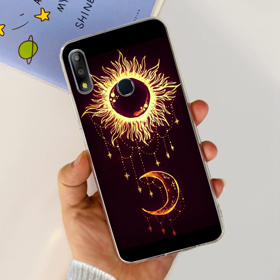 Case for Asus ZenFone Max Pro M2 ZB631KL ZB631KL Capa Soft Silicone Transparent TPU phone Back Mask protecive Cover Jelly Paint