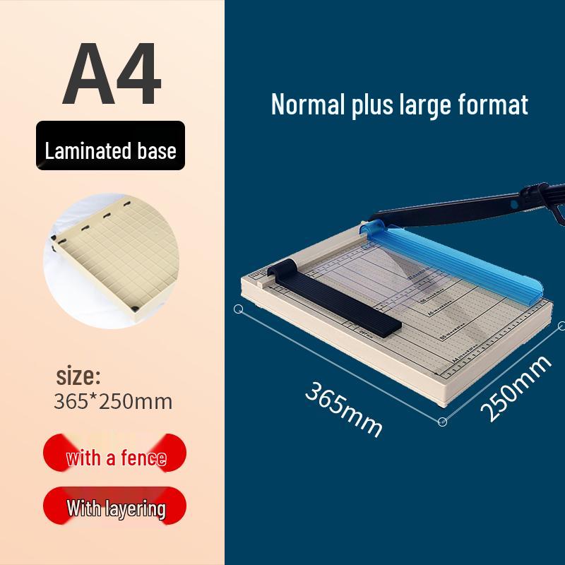A4 Guillotine Paper Cutter for Office and Home