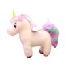 Sweeml Радужный Красочный Единорог Лошадь Животное Мягкая Игрушка Фэнтези Девочка Подарок на День Рождения Розовый Зеленый Белый (С, Белый)