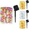 Bright And Energy-efficient Solar Fairy Lights For Outdoor Parties