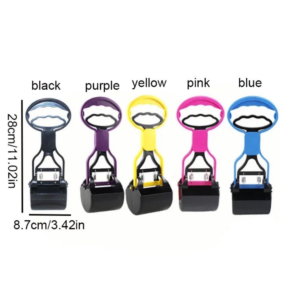 Comfortable Handle Pet Poop Scooper Large Capacity Animal Waste Shovel Dog Pee Pad Holder  Outdoor