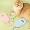 Игрушка для кошек со звуком шуршания Милая форма кошки Кикер-игрушка для котят Интерактивная плюшевая кикер-игрушка для кошек Снимает скуку для домашних кошек Развлечение Стимулирует котенка