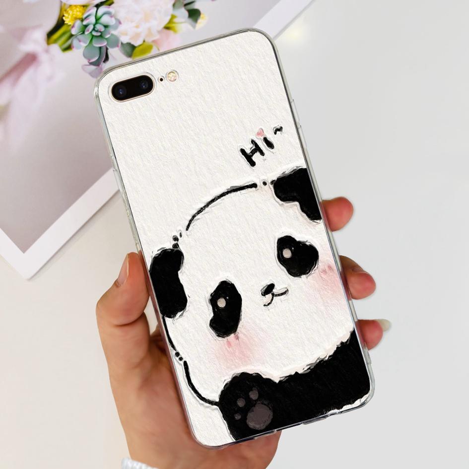 Case For Apple iPhone 7 8 Plus Cover Cute Butterfly Flower Silicone Soft Funda Protector Coque For iPhone 7 8 7plus 8plus Bumper