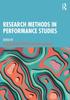 Книга Research Methods In Performance Studies