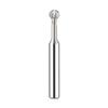 Extended Lollipop Ball Cutter Tungsten Steel Ball Head T-shaped Milling Cutter for Aluminum Coating Coated Carbide Arc R3R4