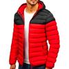 European And American Winter Men's Thick Cotton Padded Clothes Casual Hat Coat Cotton Padded Jacket