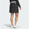 Adidas Golf 24fw Women S SeaSonal Skirt Fulley faShion 3S Checked Skirt iS4757 Black