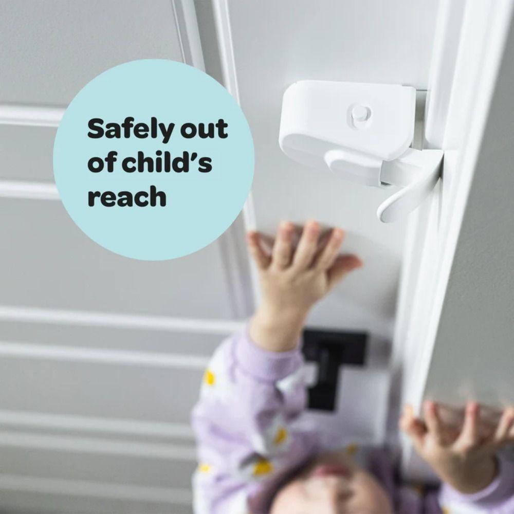 Adhesive-Free Children Safety Lock Snap-on Toddler Proof Locks Child Proof Door Lock Household