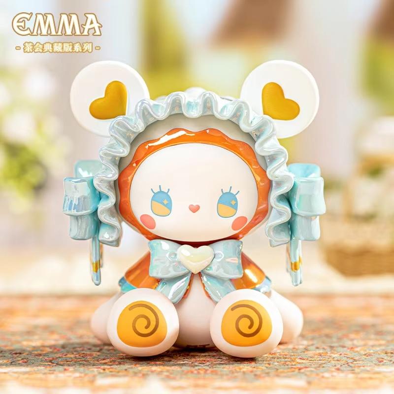 Emma Secret Forest Tea Party Collection Blind Box Trendy Toy Anime Figurine Cute Collectible Doll Desk Decor Birthday Gift