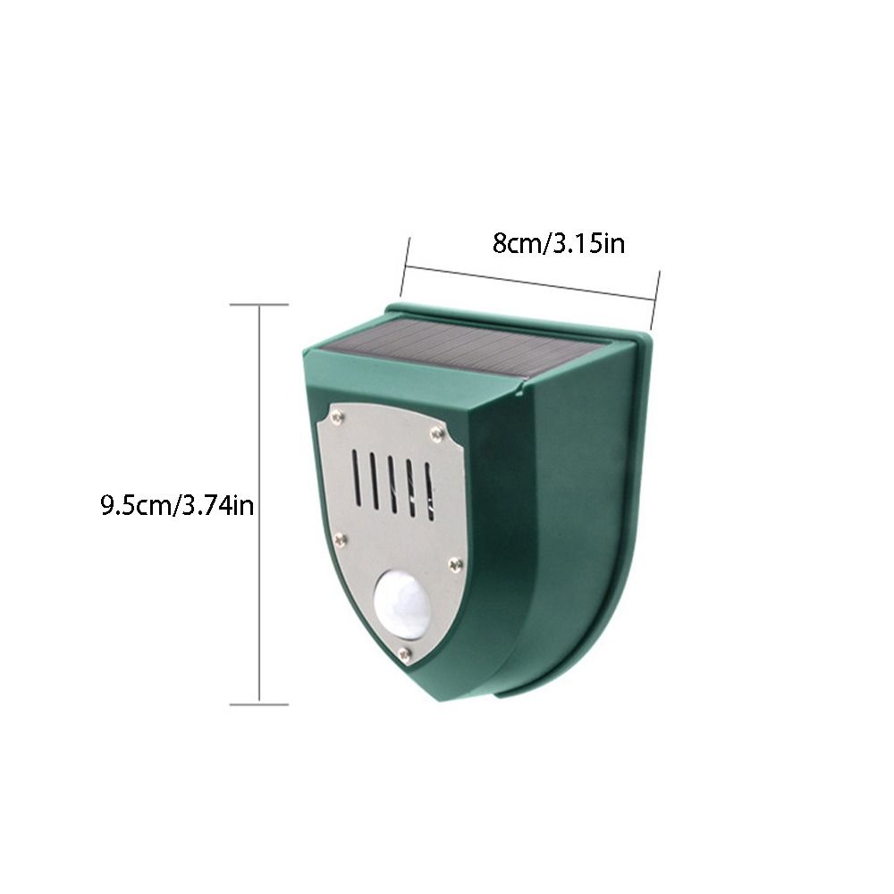 Weatherproof Solar Motion Sensor Alarm Waterproof Infrared Detection Deer Away Device Solar Powered Motion Sensor Drive Device