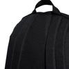 Adidas Classic Horizontal Three Stripes Zipper Closure Recycled Polyester Backpack Unisex Backpack Black IZ1895